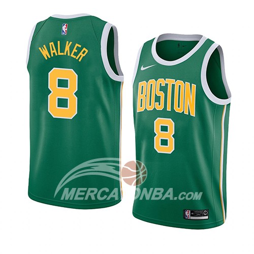 Maglia Boston Celtics Kemba Walker Earned 2019-20 Verde